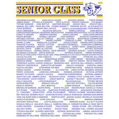 HOMECOMING CLASS OF 2001