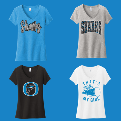 Oceanside Collegiate Academy - Women’s VNECK TEE