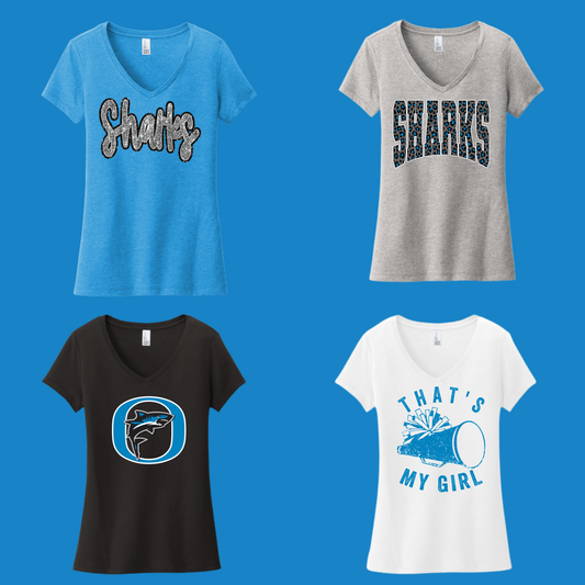 Oceanside Collegiate Academy - Women’s VNECK TEE