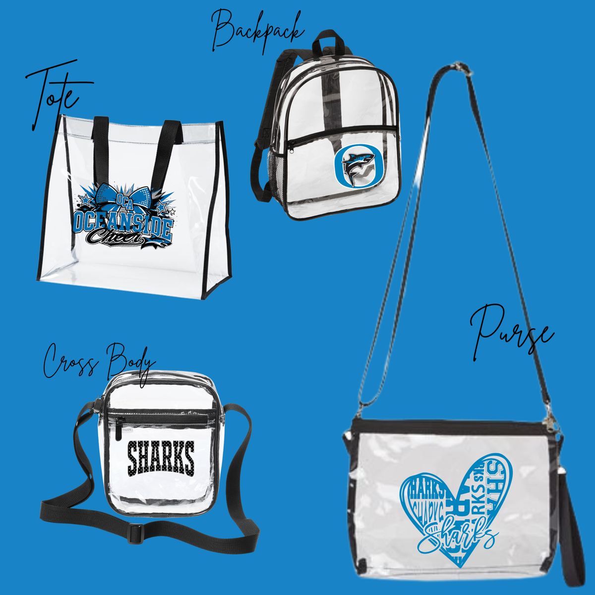 Oceanside Collegiate Academy - CLEAR BAGS