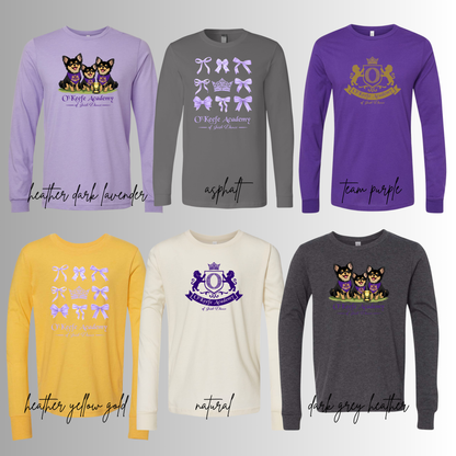 O'Keefe Academy - Unisex Long Sleeve Tee