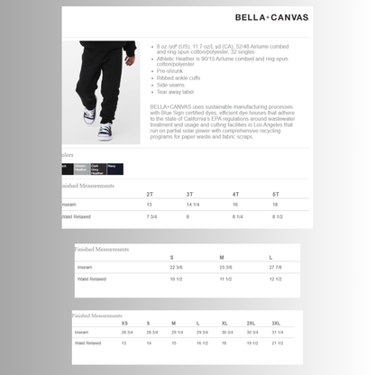 O'Keefe Academy - Sponge Fleece Sweatpants Metallic Design