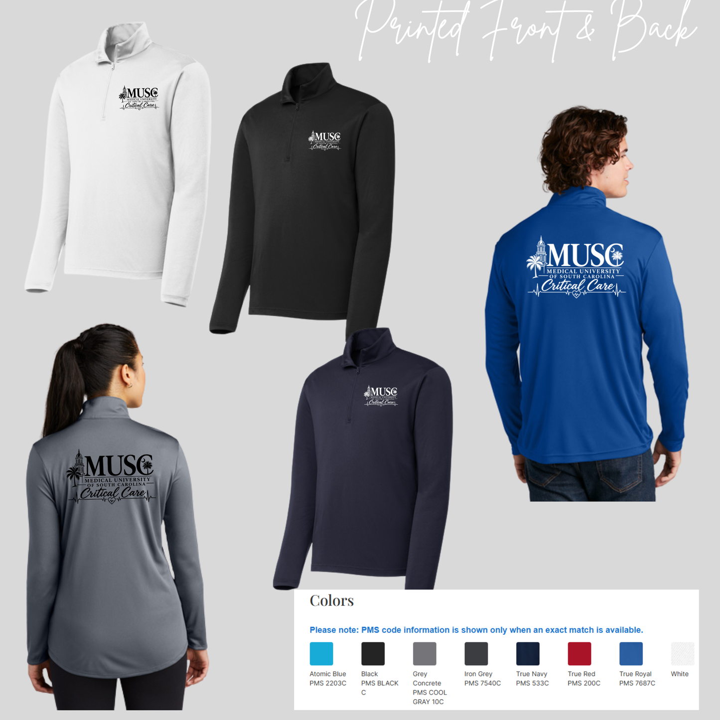 SMICU - Dry Fit -  1/4-Zip Pullover