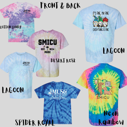SMICU - Unisex Tie-Dyed T-Shirt