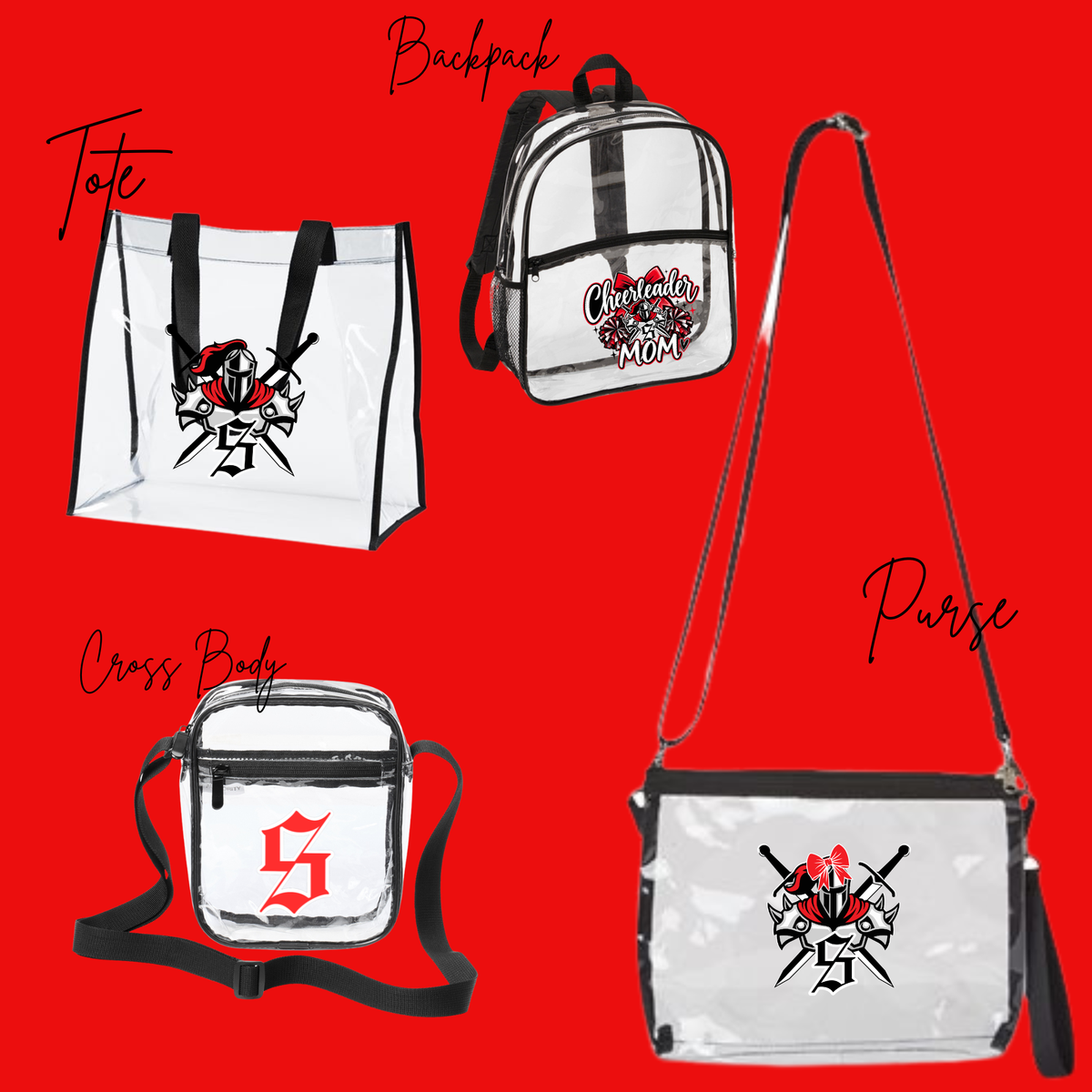STRATFORD YOUTH PROGRAM - CLEAR BAGS