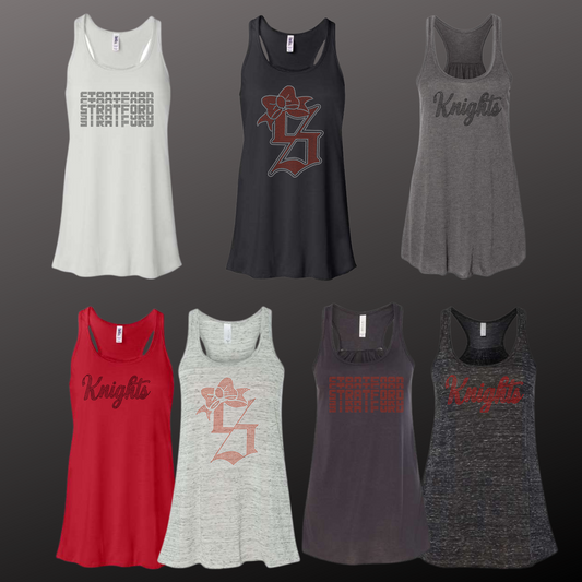 STRATFORD CHEER - TANK - RHINESTONES