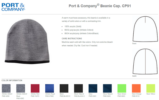 Port & Company® - Beanie Cap