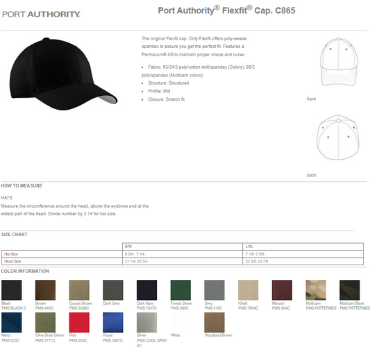 STRETCH FIT CAPS - Flexfit® Cap