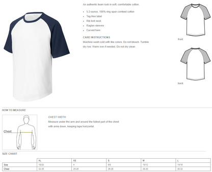 Spirit Baseball Tee - DIVINE REDEEMER - ESTF