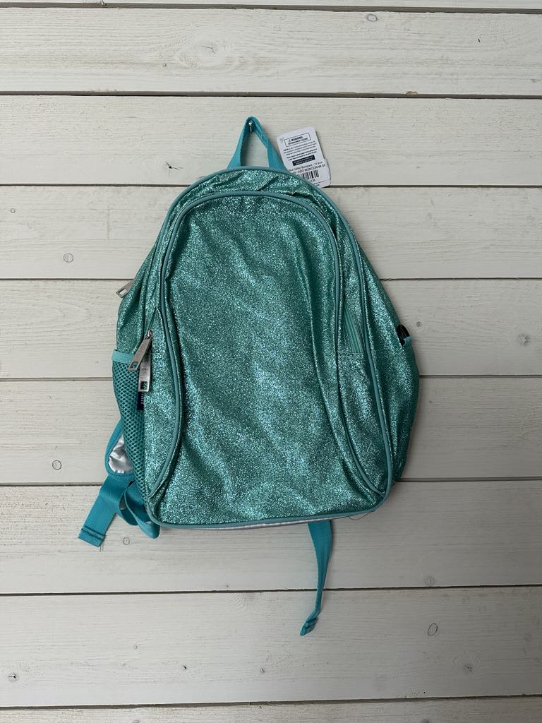 BLUE GLITTER - BACK PACK & LUNCH TOTE