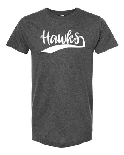 Script Hawks - White Ink - Graphic