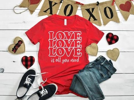 Graphic Apparel - Love is all you need