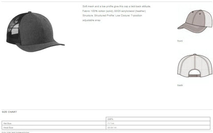 BOMBERS -  Snapback Low Profile Trucker Cap