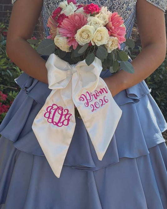 Custom Sash Embroidery