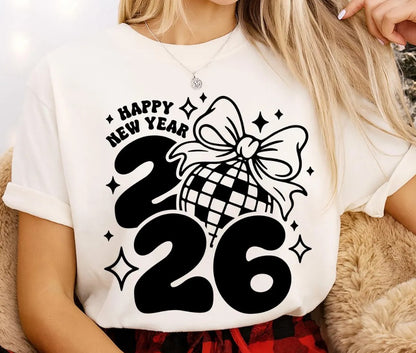 NEW YEAR DISCO BOW