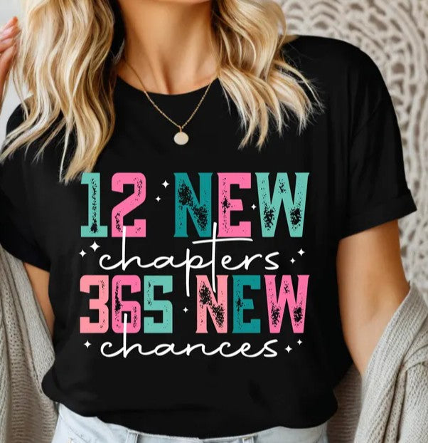 12 NEW CHAPTERS 365 NEW CHANCES