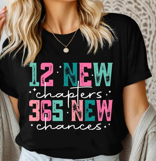 12 NEW CHAPTERS 365 NEW CHANCES