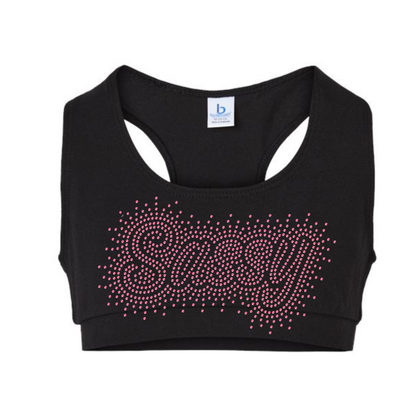 SASSY - SPORTS BRA - RHINESTONE